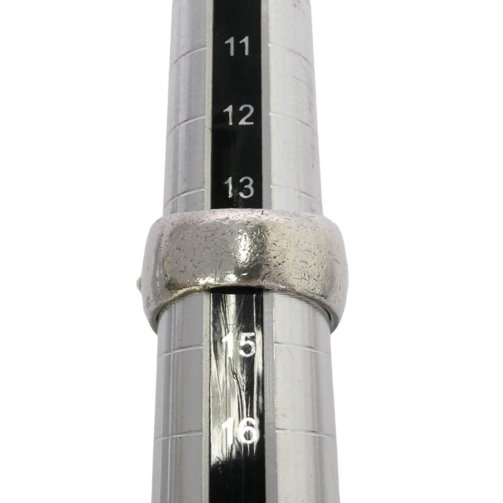 CHROME HEARTS クロムハーツ（原本無） FLRL CRS 1DIA フローラルクロス 1ダイヤ リング シルバー系 14号【中古】