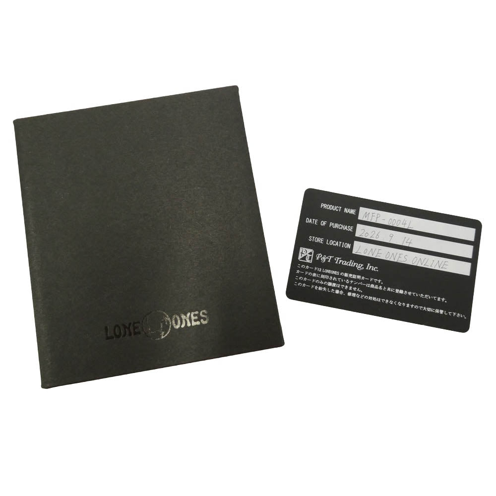 LONE ONES ロンワンズ MFP-0004L P&T購入証明書付属 Crane Bell Large クレーンベル ペンダントトップ ラージ シルバー系【極上美品】【中古】