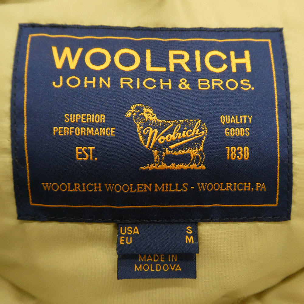 WOOLRICH ウールリッチ 1702061 ARCTIC PARKA アークティックパーカ ダウン ジャケット ネイビー系 S【中古】