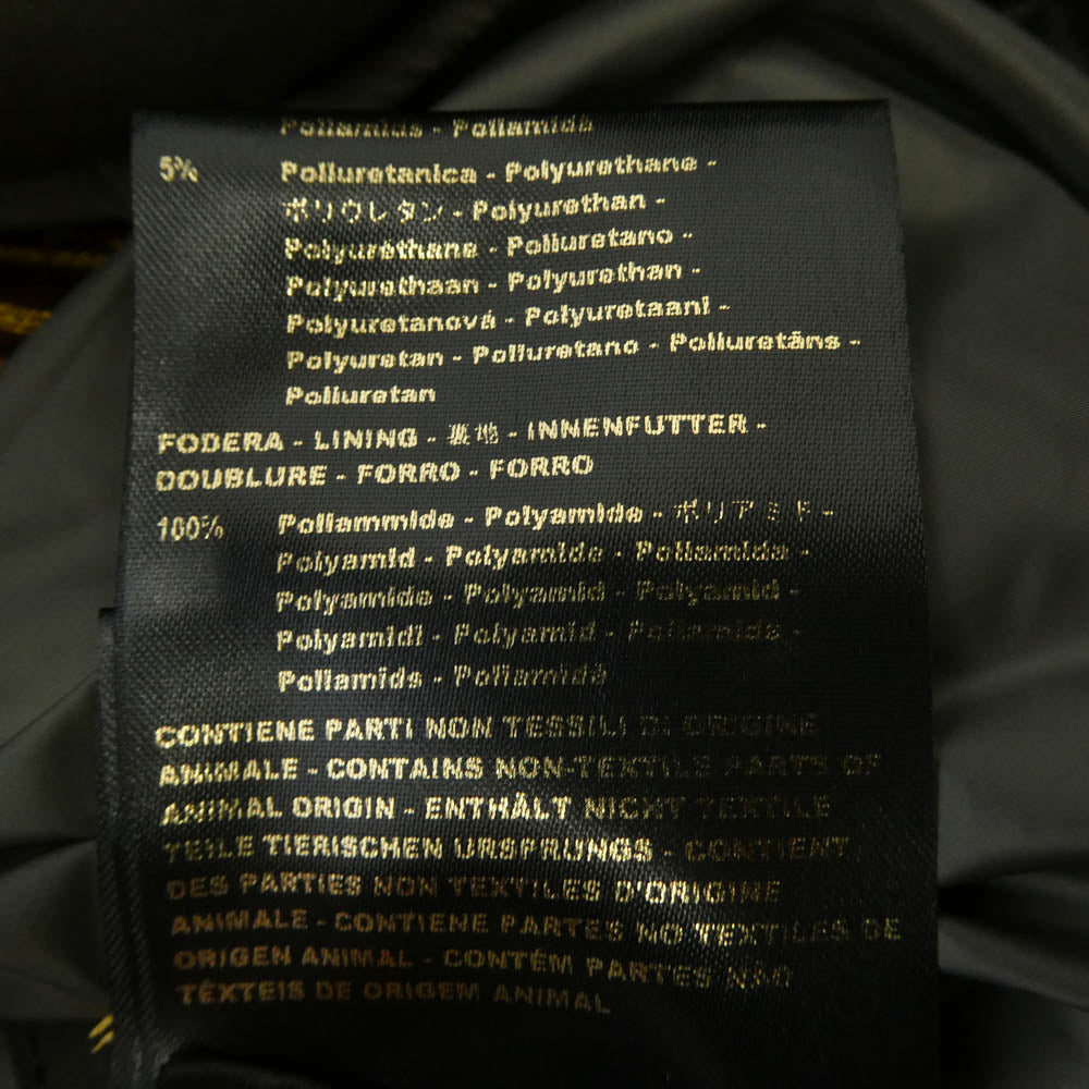 ムーレー ZAVYER ザビエル ダウン ジャケット カーキ系 48【中古】