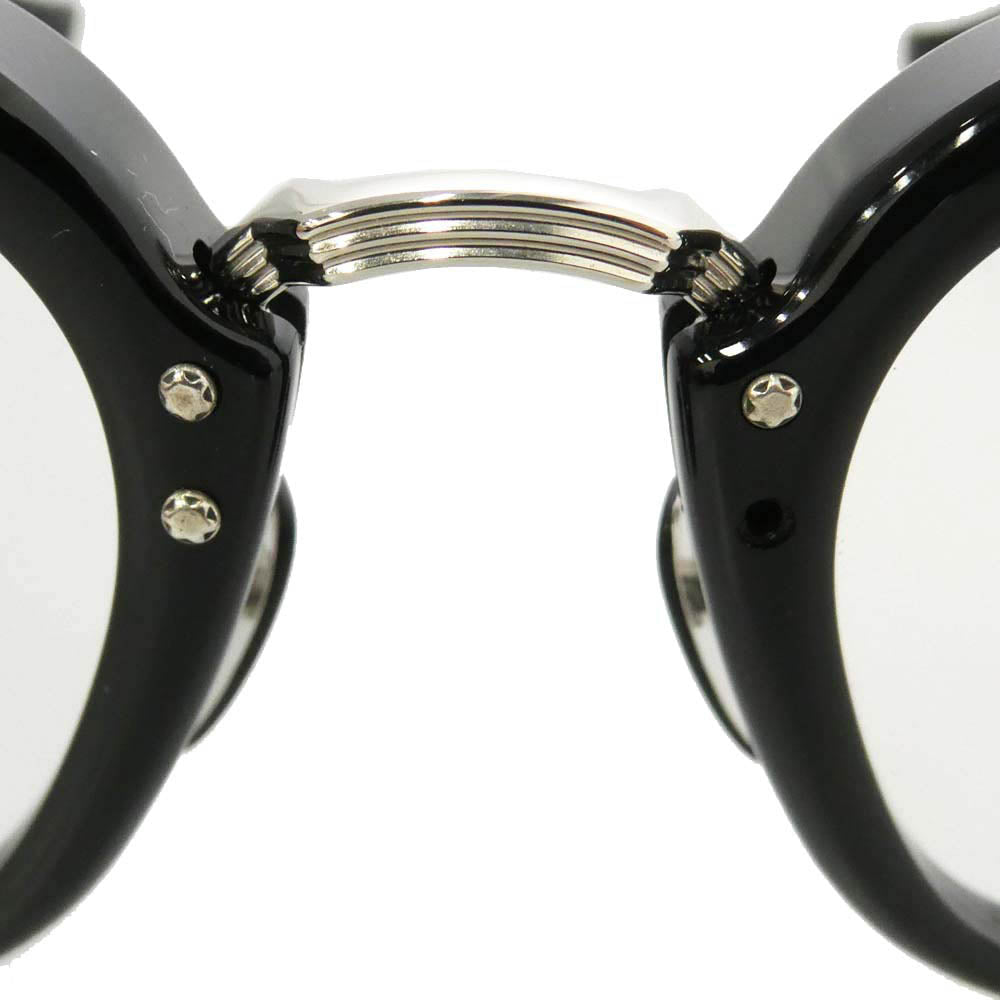 CHROME HEARTS クロムハーツ（原本無） TITANASLUVR BK/SS 眼鏡 メガネ アイウェア ブラック系 51□23 145【中古】