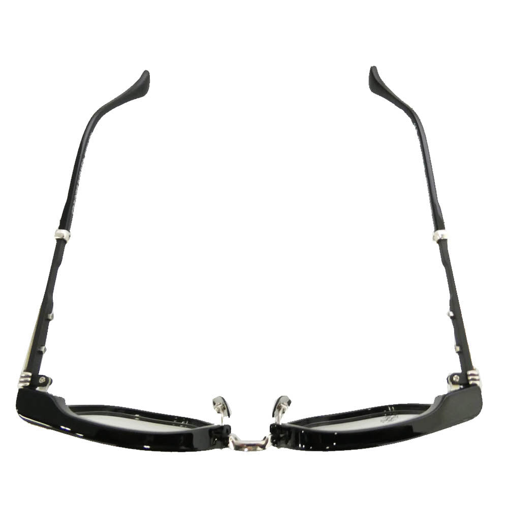 CHROME HEARTS クロムハーツ（原本無） TITANASLUVR BK/SS 眼鏡 メガネ アイウェア ブラック系 51□23 145【中古】