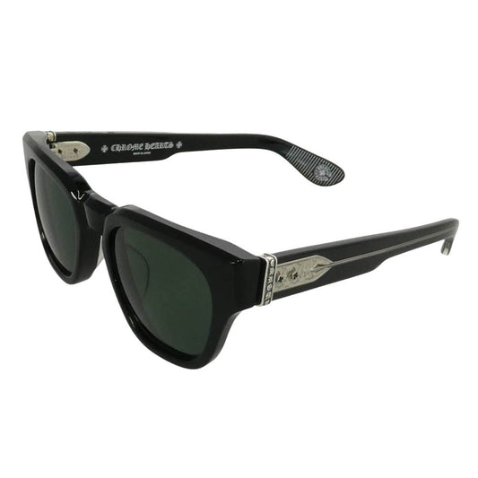 CHROME HEARTS クロムハーツ（原本無） MIDIXATHRILL II BK サングラス 眼鏡 メガネ アイウェア ブラック系 52□23 150【美品】【中古】