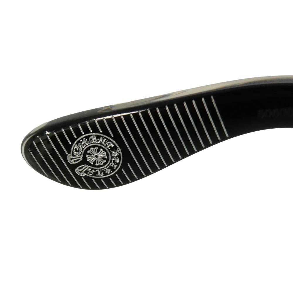 CHROME HEARTS クロムハーツ（原本無） MIDIXATHRILL II BK サングラス 眼鏡 メガネ アイウェア ブラック系 52□23 150【美品】【中古】