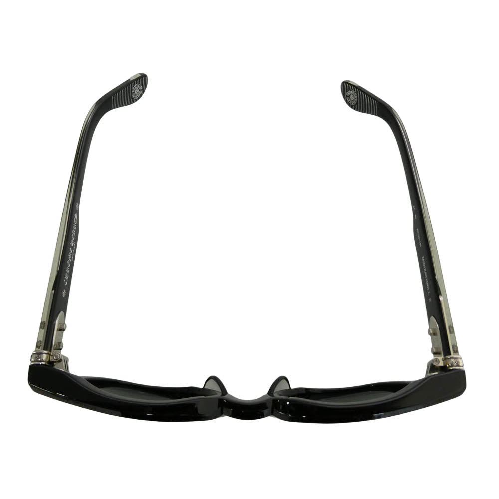 CHROME HEARTS クロムハーツ（原本無） MIDIXATHRILL II BK サングラス 眼鏡 メガネ アイウェア ブラック系 52□23 150【美品】【中古】