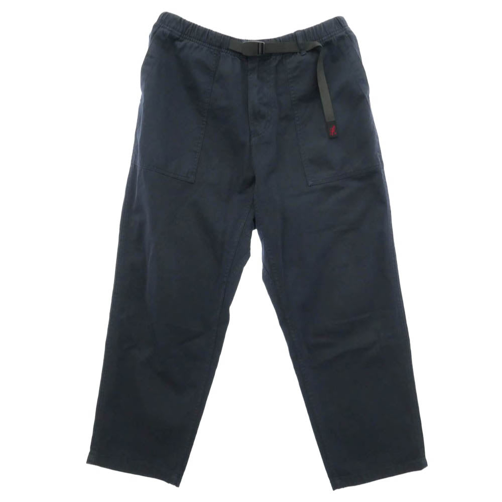 Gramicci グラミチ G103-OGT LOOSE TAPERED PANT ルーズ テーパード クロップド パンツ L ネイビー系 L【中古】