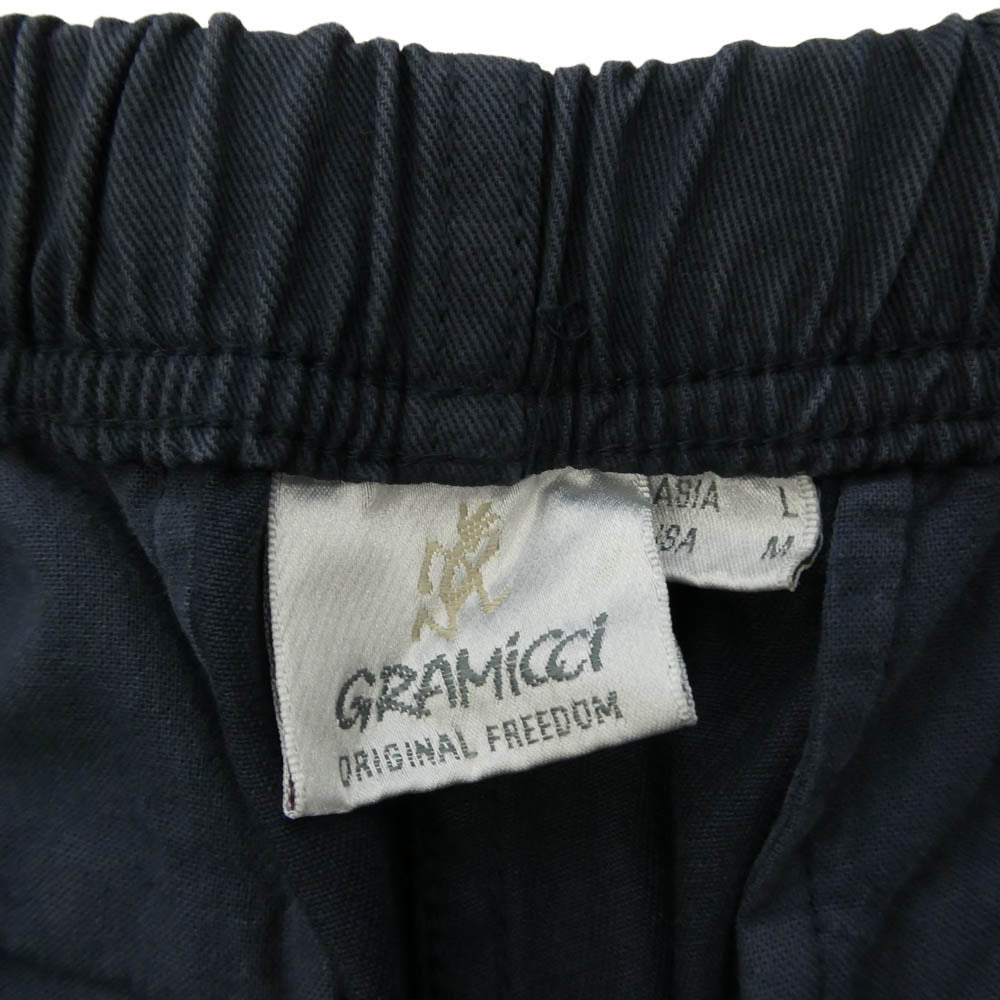 Gramicci グラミチ G103-OGT LOOSE TAPERED PANT ルーズ テーパード クロップド パンツ L ネイビー系 L【中古】