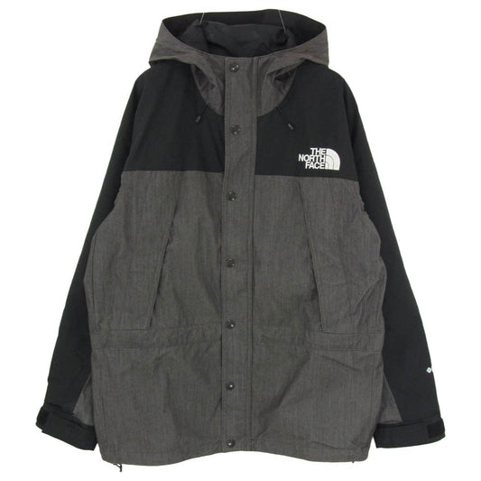 THE NORTH FACE ノースフェイス NP12032 MOUNTAIN LIGHT DENIM JACKET デニム マウンテン パーカー ジャケット グレー系 ブラック系 M【中古】