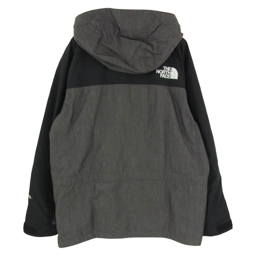THE NORTH FACE ノースフェイス NP12032 MOUNTAIN LIGHT DENIM JACKET デニム マウンテン パーカー ジャケット グレー系 ブラック系 M【中古】