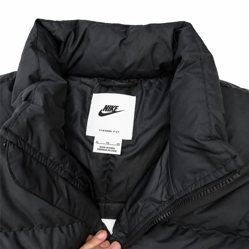 NIKE ナイキ IB2976-010 M TF CLUB PUFFER JKT メンズ Therma-FIT パファー ダウン ジャケット ブラック系 XL【美品】【中古】