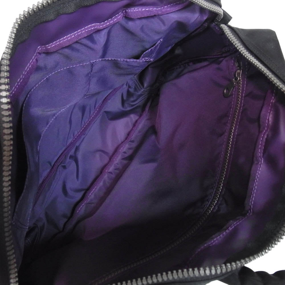 Paul Smith ポール・スミス 2WAY ショルダー ナイロン ブリーフケース ビジネスバッグ ブラック系【中古】