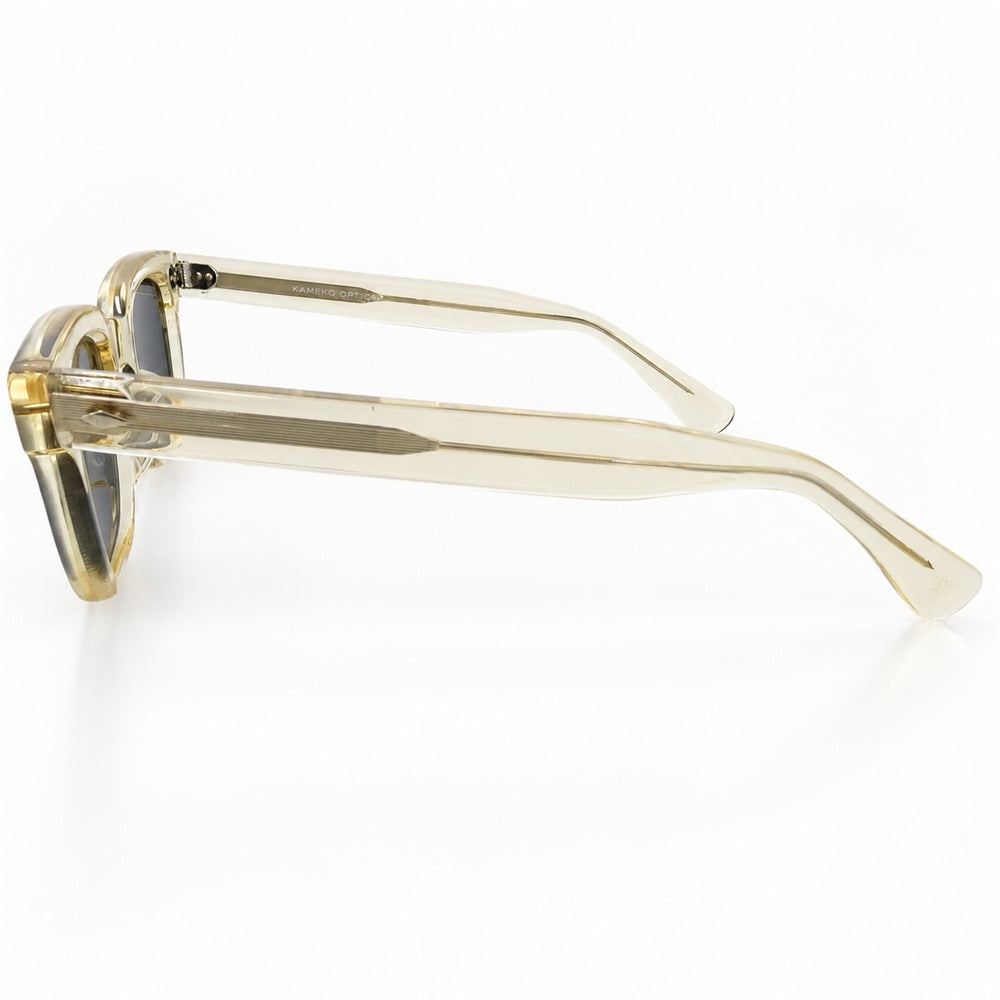 WACKO MARIA ワコマリア KANEKO-WM-EW05 × KANEKO OPTICAL 金子眼鏡 GLASSES サングラス アイウェア クリア系 ゴールド系【美品】【中古】