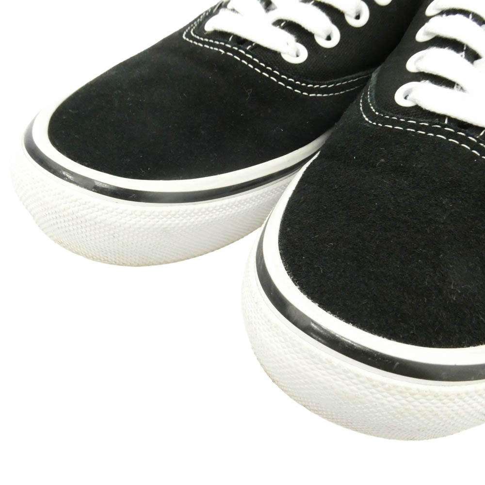 VANS バンズ 500714 AUTHENTIC オーセンティック ローカット スニーカー ブラック系 ホワイト系 26.5cm【中古】