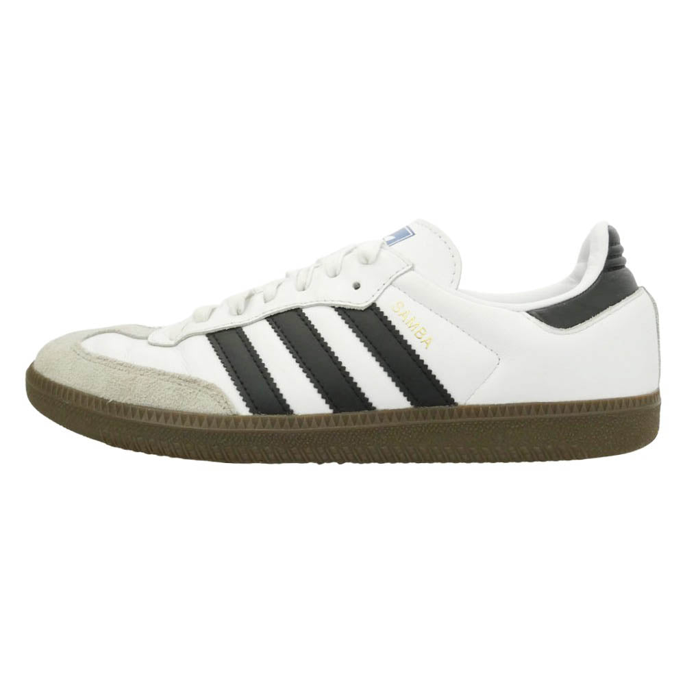 adidas アディダス B75806 Samba OG Cloud White サンバ OG クラウドホワイト ローカット スニーカー マルチカラー系 26.5cm【中古】