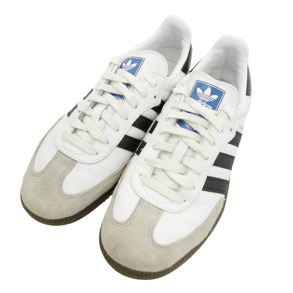 adidas アディダス B75806 Samba OG Cloud White サンバ OG クラウドホワイト ローカット スニーカー マルチカラー系 26.5cm【中古】