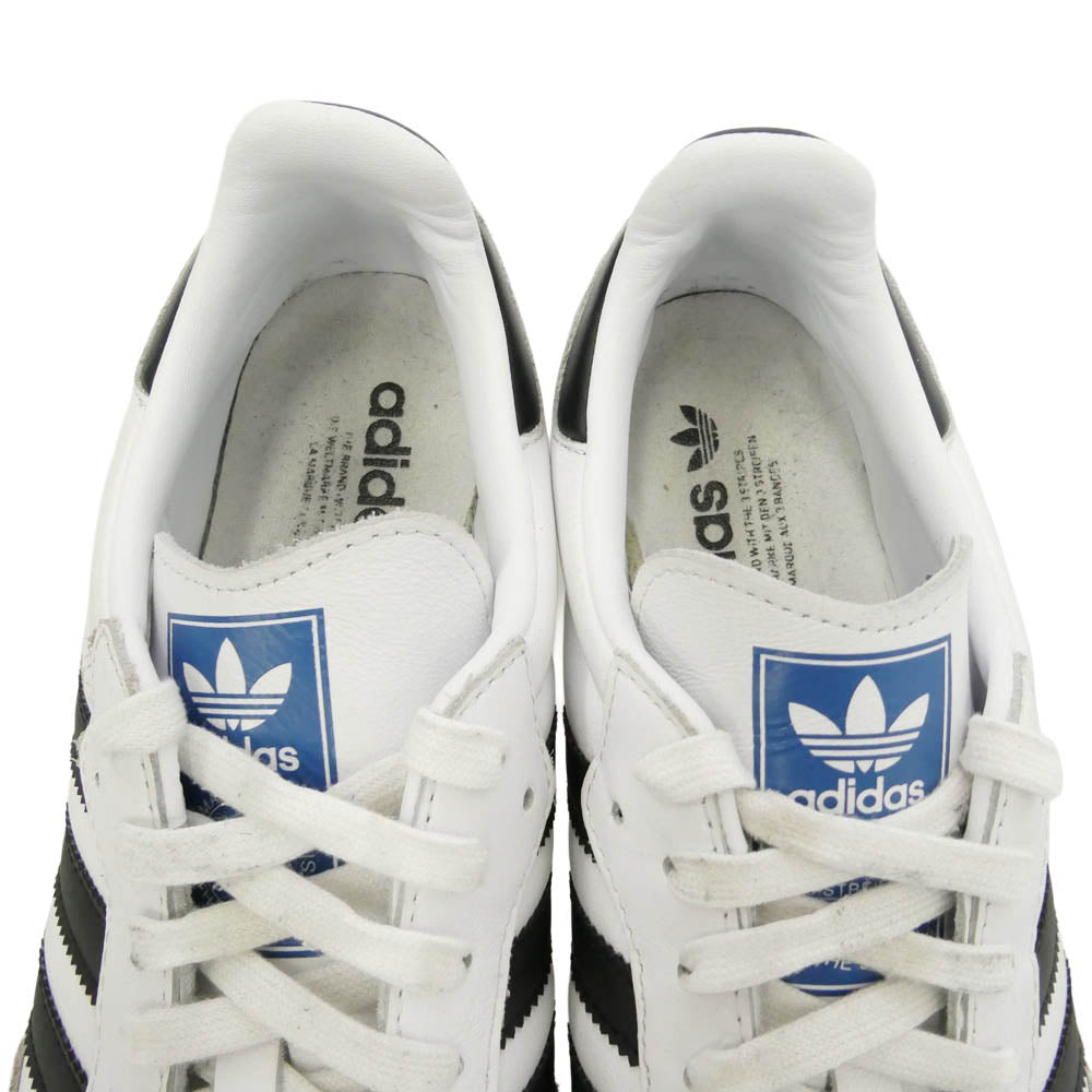 adidas アディダス B75806 Samba OG Cloud White サンバ OG クラウドホワイト ローカット スニーカー マルチカラー系 26.5cm【中古】