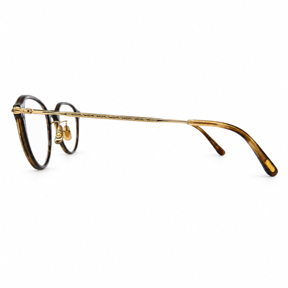 OLIVER PEOPLES オリバーピープルズ AMANDINE アマンディーン 眼鏡 アイウェア ブラウン系 ゴールド系 47□22-145【中古】