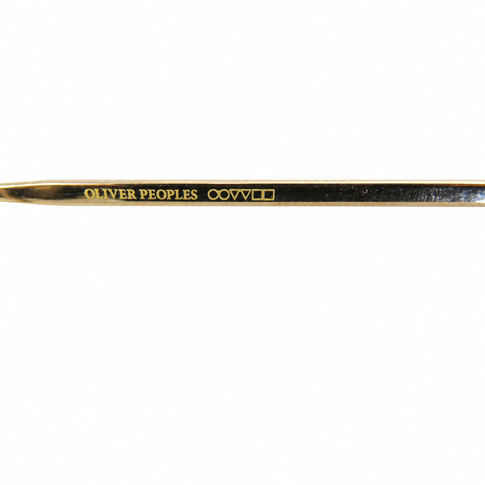 OLIVER PEOPLES オリバーピープルズ AMANDINE アマンディーン 眼鏡 アイウェア ブラウン系 ゴールド系 47□22-145【中古】