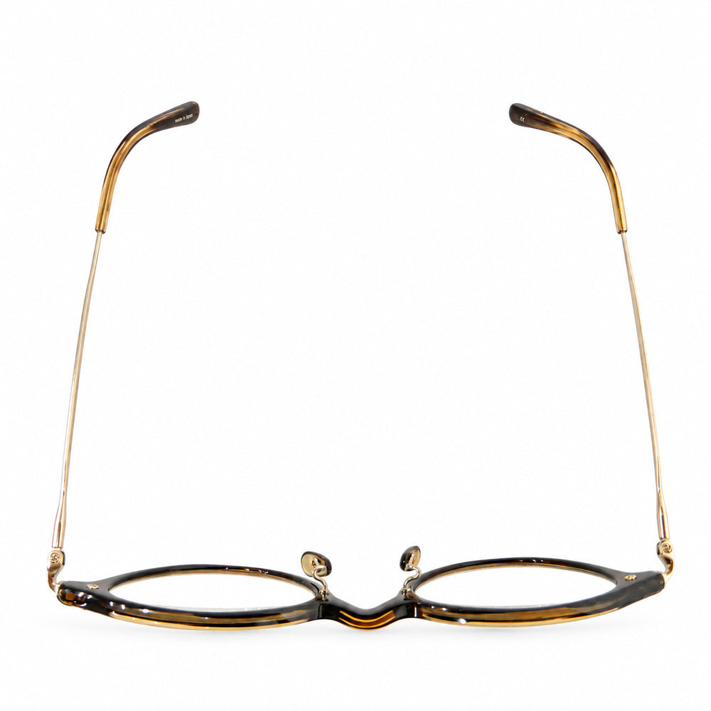 OLIVER PEOPLES オリバーピープルズ AMANDINE アマンディーン 眼鏡 アイウェア ブラウン系 ゴールド系 47□22-145【中古】