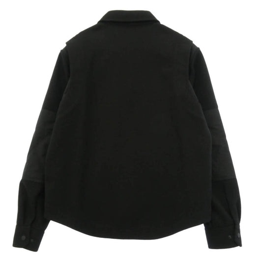 MONCLER モンクレール Ron Herman ロンハーマン 25AW K20978P00001 89B08 Grenoble × Ron Herman RHC Shirt Jacket ロンハーマン 別注 シャツ ジャケット XL ブラック系 XL【美品】【中古】