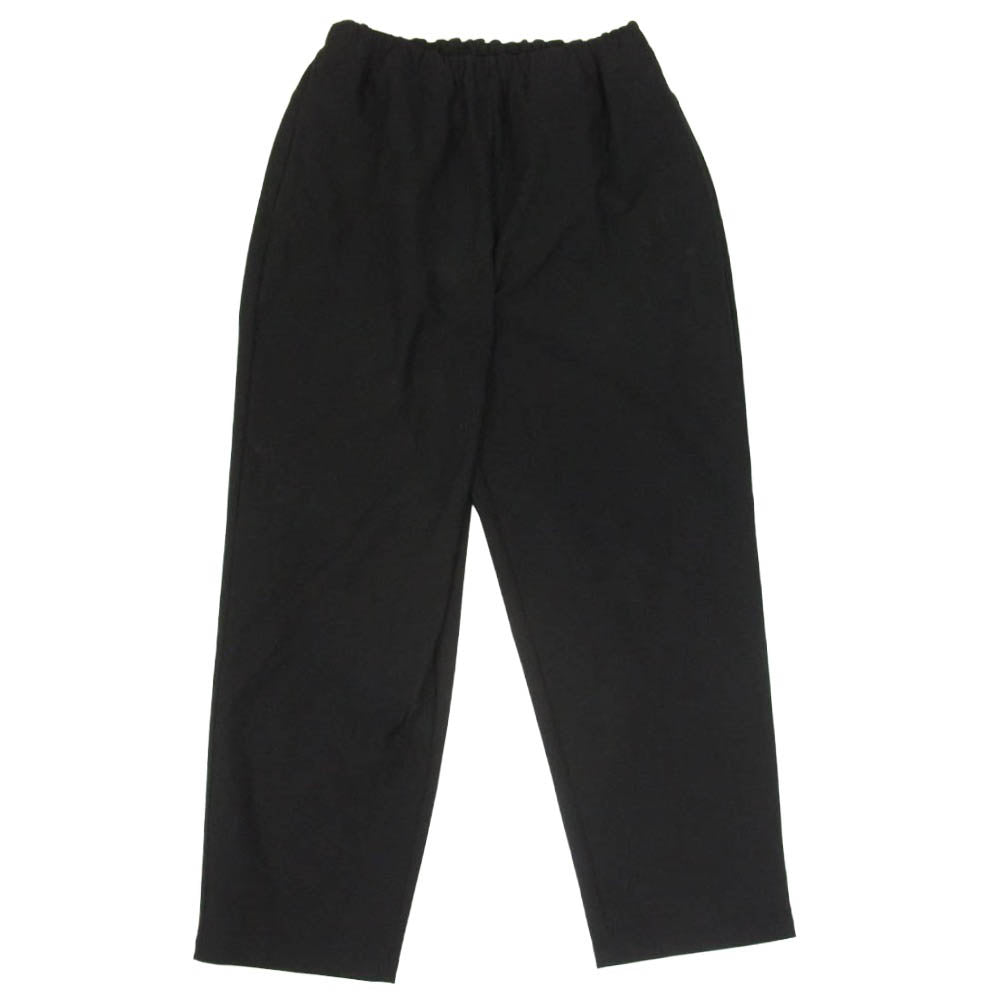 STILL BY HAND スティルバイハンド 25SS CS05251 ポリエステル テーパード イージー パンツ ブラック系 44【中古】