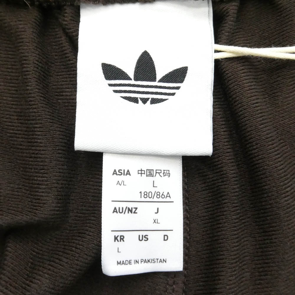 adidas アディダス KS2219 FIREBIRD TRACK PANTS トレフォイルロゴ スリーストライプス ファイヤーバード トラックパンツ ダークブラウン系 DBROWN XL【美品】【中古】