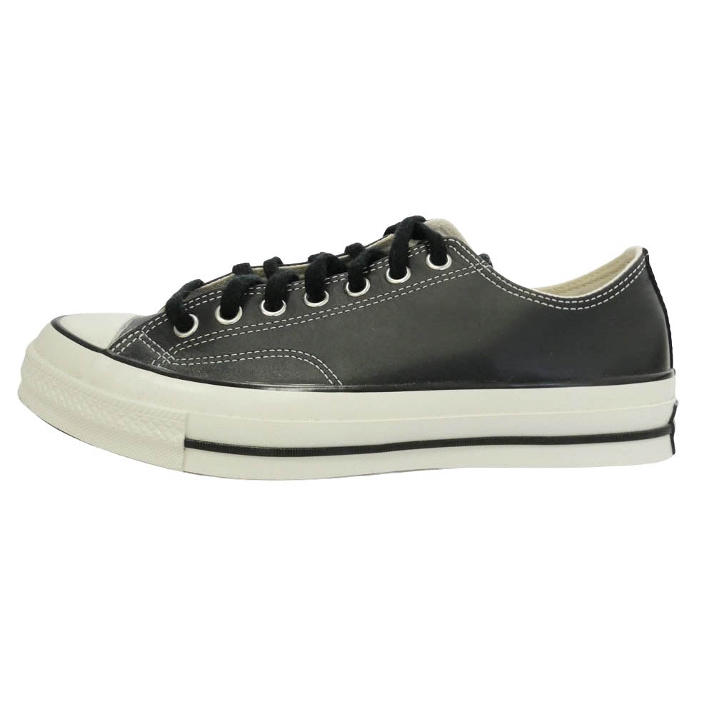 CONVERSE コンバース 1SE892 ALL STAR LGCY LE OX オールスター レガシー ロー レザー スニーカー ブラック系 27cm【美品】【中古】