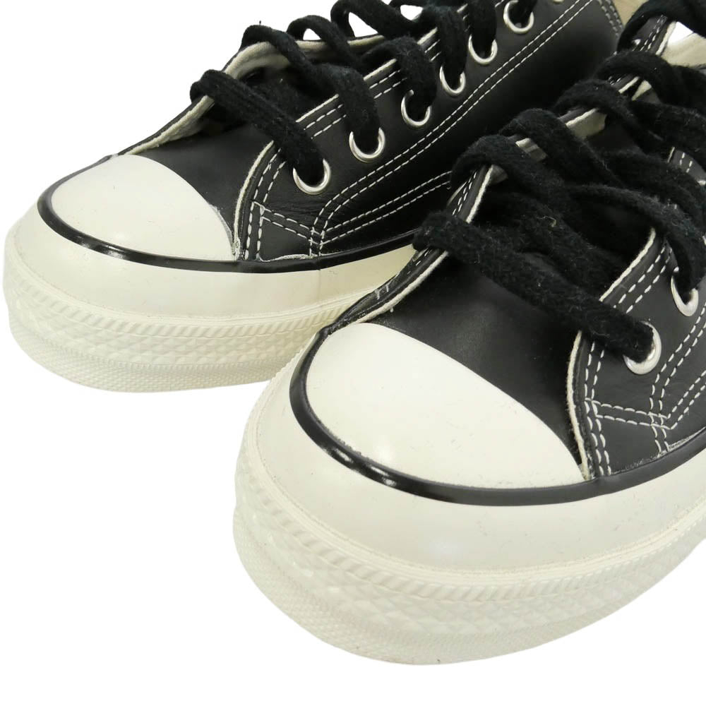 CONVERSE コンバース 1SE892 ALL STAR LGCY LE OX オールスター レガシー ロー レザー スニーカー ブラック系 27cm【美品】【中古】