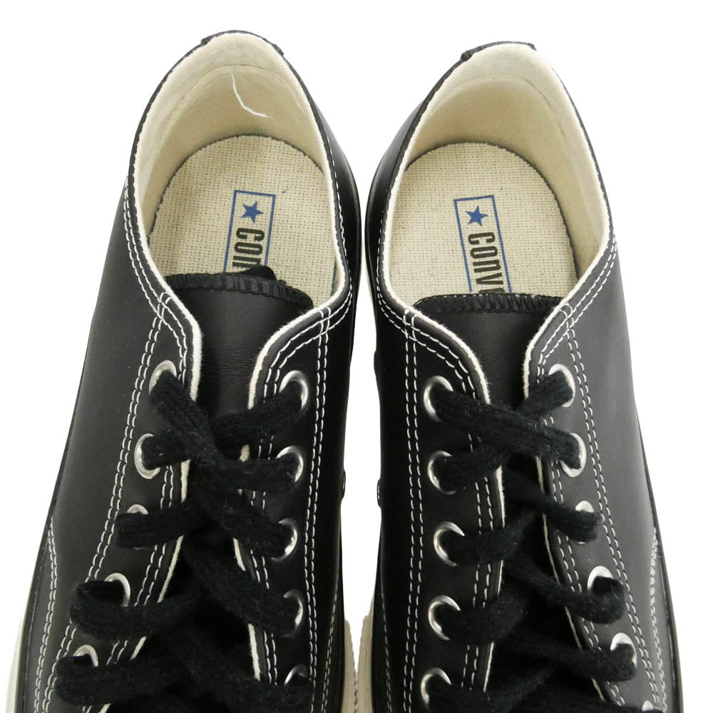 CONVERSE コンバース 1SE892 ALL STAR LGCY LE OX オールスター レガシー ロー レザー スニーカー ブラック系 27cm【美品】【中古】