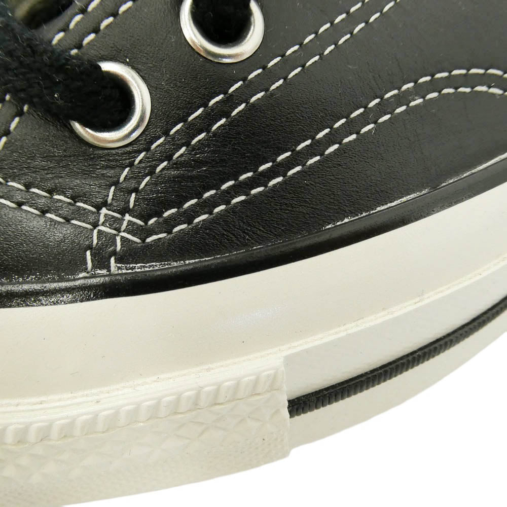 CONVERSE コンバース 1SE892 ALL STAR LGCY LE OX オールスター レガシー ロー レザー スニーカー ブラック系 27cm【美品】【中古】