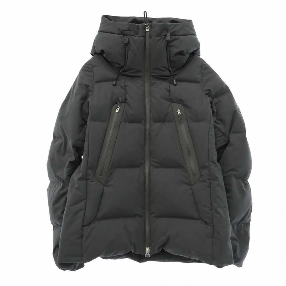 DESCENTE デサント DAWSGK40U 水沢ダウン ALLTERRAIN オルテライン MOUNTAINEER マウンテニア フーデッド ダウン ジャケット グレー系 M【中古】