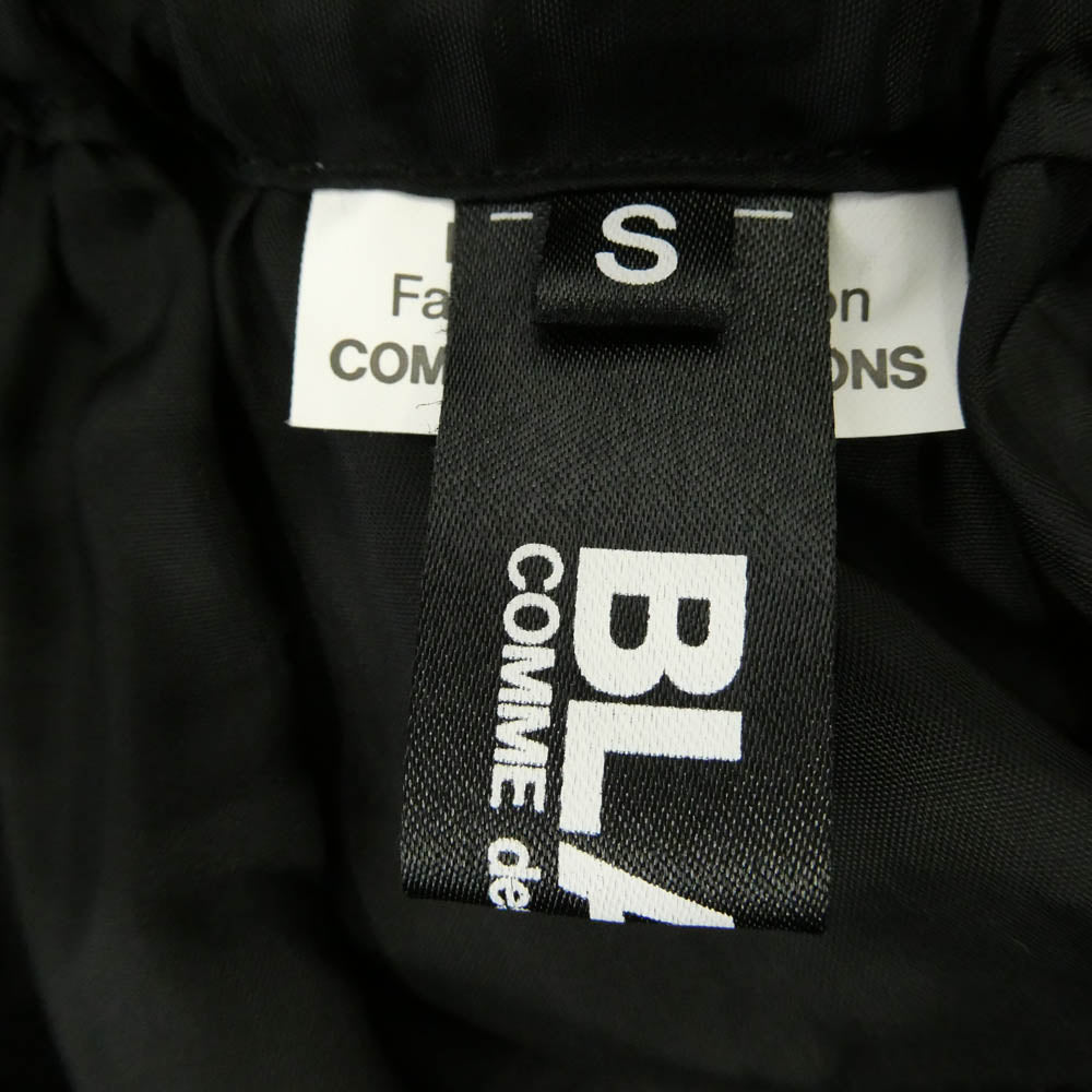COMME des GARCONS コムデギャルソン 23AW 1L-S010 BLACK Layered Ruffle Skirt ブラック レイヤード ラッフル スカート ブラック系 S【極上美品】【中古】