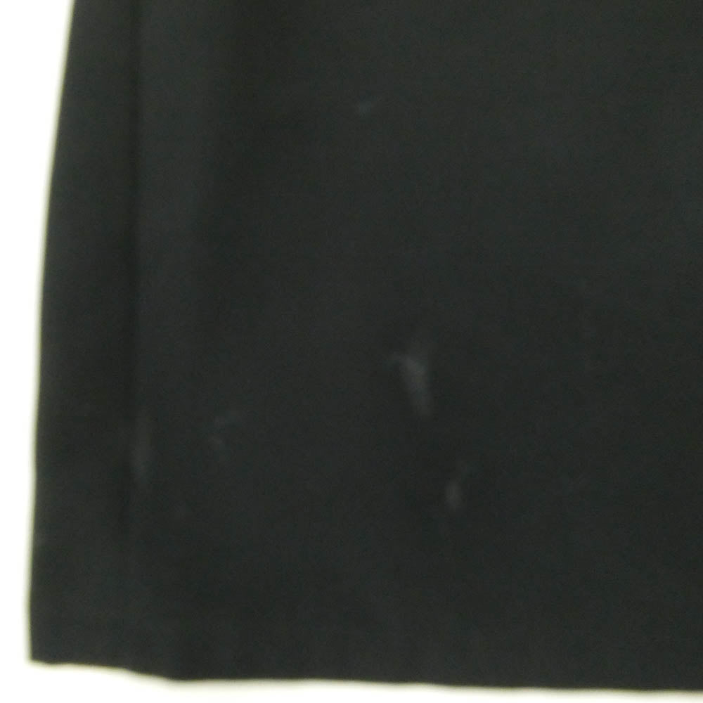 LAD MUSICIAN ラッドミュージシャン 2126-112 DECHINE SHIRT JACKET 七分袖 オープンカラー デシン シャツジャケット ブラック系 42【中古】