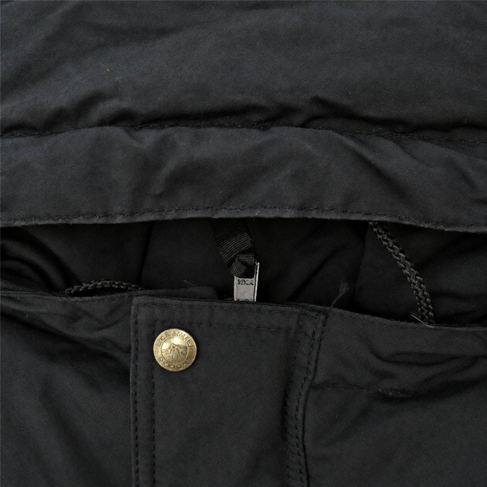 Mt RAINIER DESIGN マウントレイニアデザイン フード付き ジップアップ ダウン ジャケット ブラック系 M【中古】
