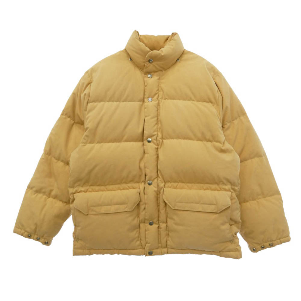 THE NORTH FACE ノースフェイス 70s vintage ヴィンテージ 茶タグ ダウン ジャケット ベージュ系 M【中古】