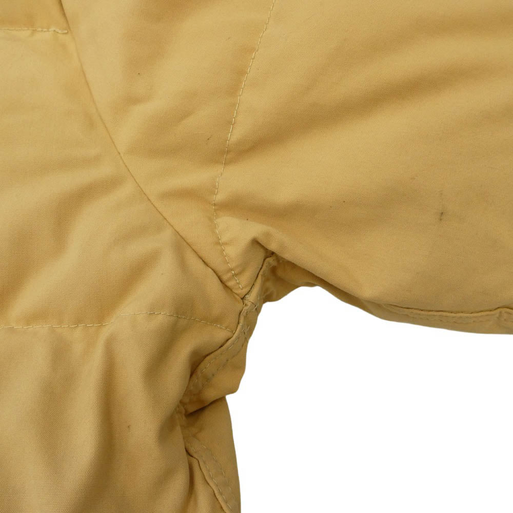 THE NORTH FACE ノースフェイス 70s vintage ヴィンテージ 茶タグ ダウン ジャケット ベージュ系 M【中古】