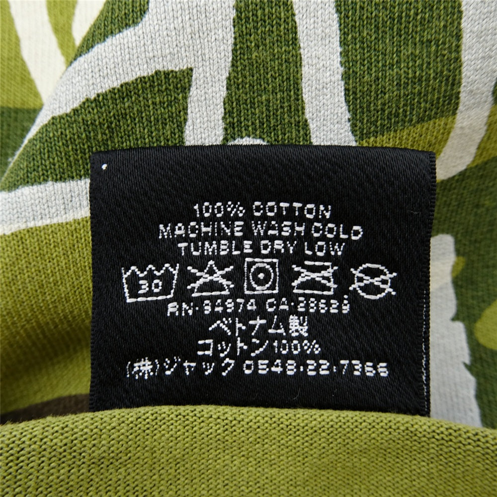 アワーレガシー STUSSY ステューシー × Stussy ステューシー Work Shop Tee Camo ワークショップ カモ 半袖 Tシャツ カーキ系 M【中古】
