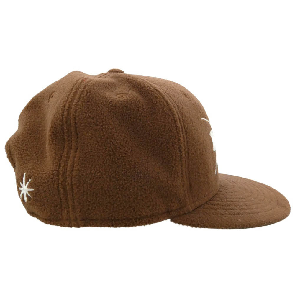 アイリーフィッシングクラブ × NEW ERA ニューエラ ロゴ刺繍キャップ 帽子 ブラウン系【中古】