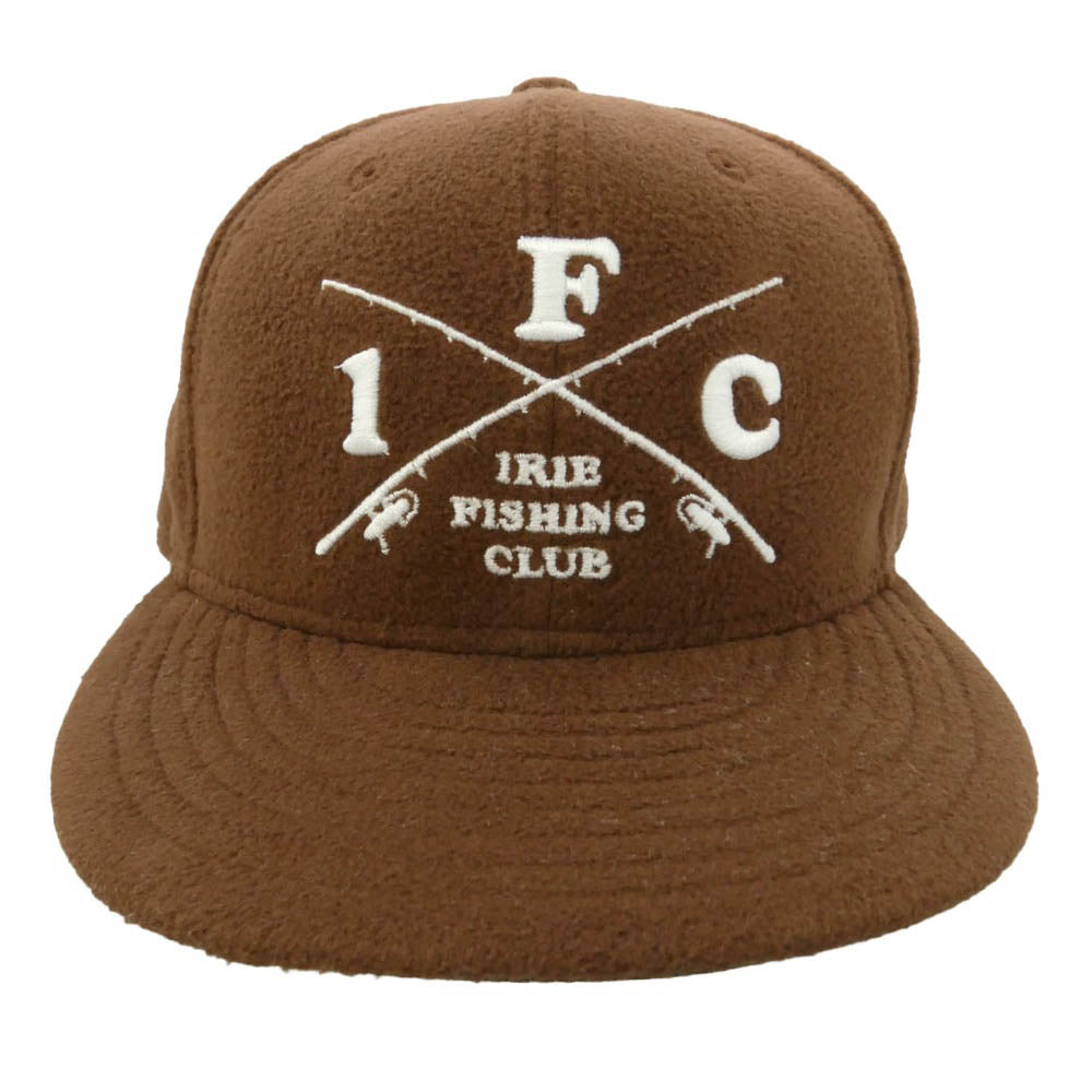 アイリーフィッシングクラブ × NEW ERA ニューエラ ロゴ刺繍キャップ 帽子 ブラウン系【中古】