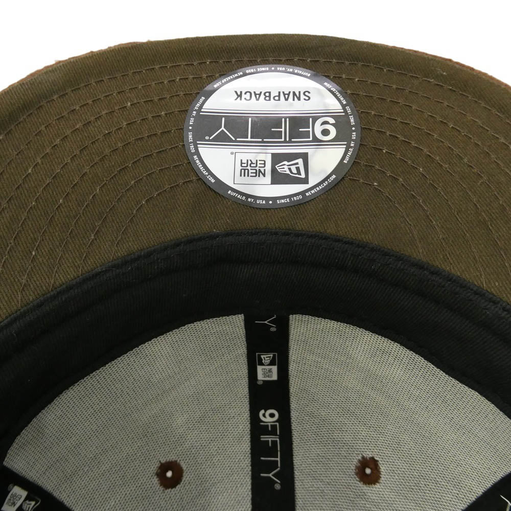 アイリーフィッシングクラブ × NEW ERA ニューエラ ロゴ刺繍キャップ 帽子 ブラウン系【中古】