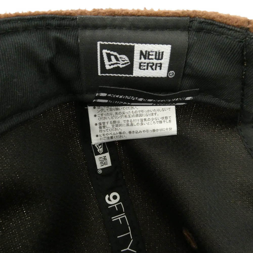 アイリーフィッシングクラブ × NEW ERA ニューエラ ロゴ刺繍キャップ 帽子 ブラウン系【中古】