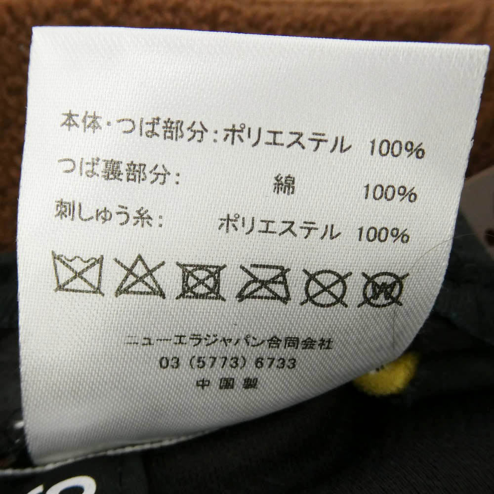 アイリーフィッシングクラブ × NEW ERA ニューエラ ロゴ刺繍キャップ 帽子 ブラウン系【中古】