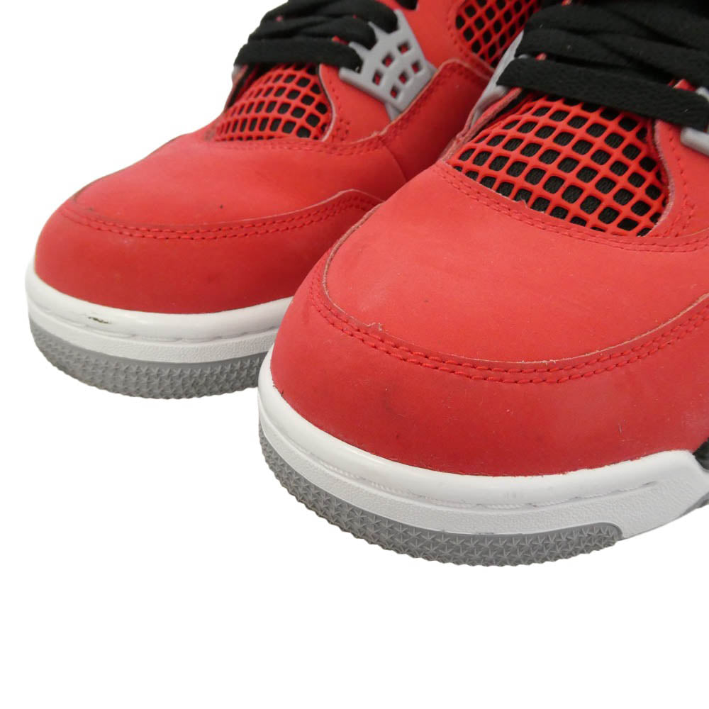 NIKE ナイキ FQ8138-600 AIR JORDAN 4 RETRO Toro Bravo エア ジョーダン4 レトロ トロブラボー ハイカット スニーカー レッド系 マルチカラー系 27.5cm【中古】
