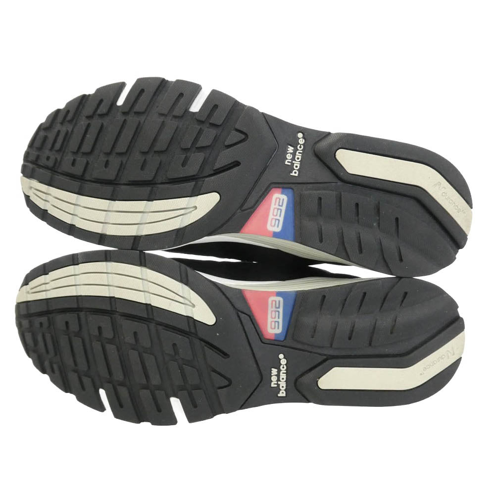 NEW BALANCE ニューバランス U992BK USA製 992 スエード メッシュ ローカット スニーカー ブラック系 28cm【極上美品】【中古】