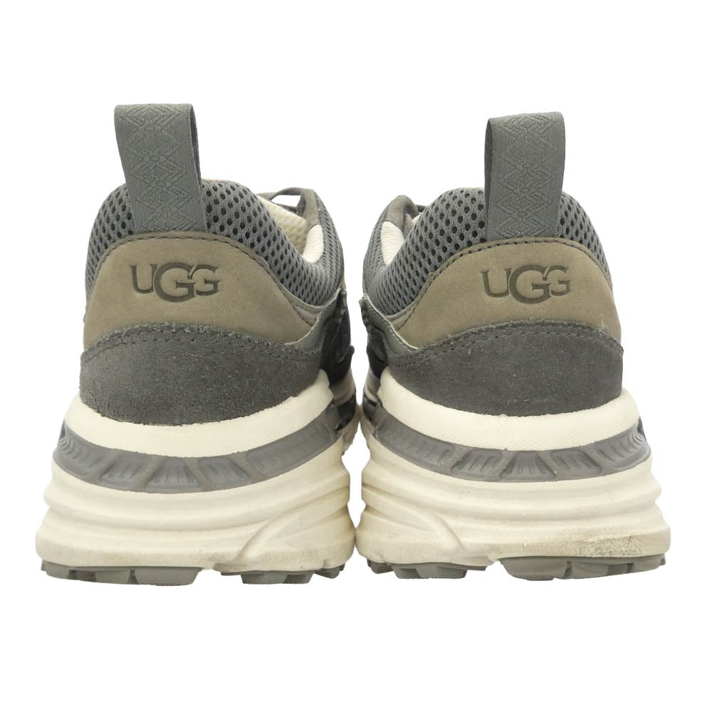 UGG アグ 1108037 CA805 X Low Mesh GWH メッシュ スエード ローカット ダッドスニーカー ダークグレー系 ダークブラウン系 28cm【中古】