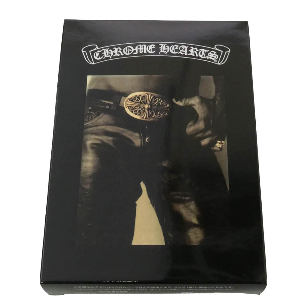 CHROME HEARTS クロムハーツ（原本無） ホースシュー刺繍 ボクサーパンツ ブラック ブラック系 L【新古品】【未使用】【中古】