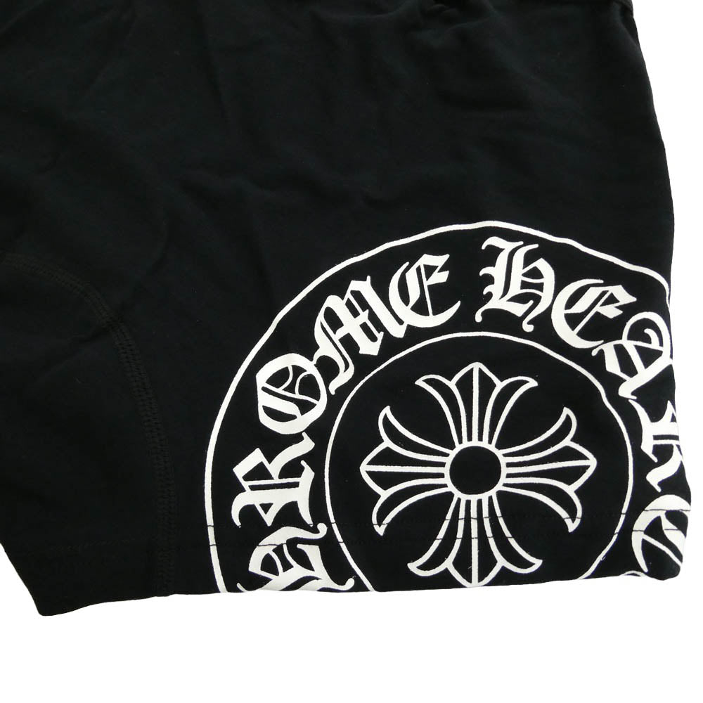 CHROME HEARTS クロムハーツ（原本無） ホースシュー CHプラス プリント ボクサーパンツ ブラック系 L【新古品】【未使用】【中古】