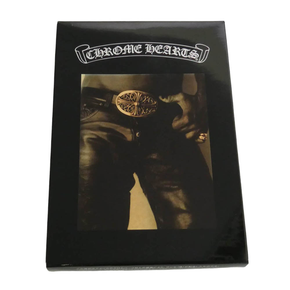 CHROME HEARTS クロムハーツ（原本無） ホースシュー CHプラス プリント ボクサーパンツ ブラック系 L【新古品】【未使用】【中古】