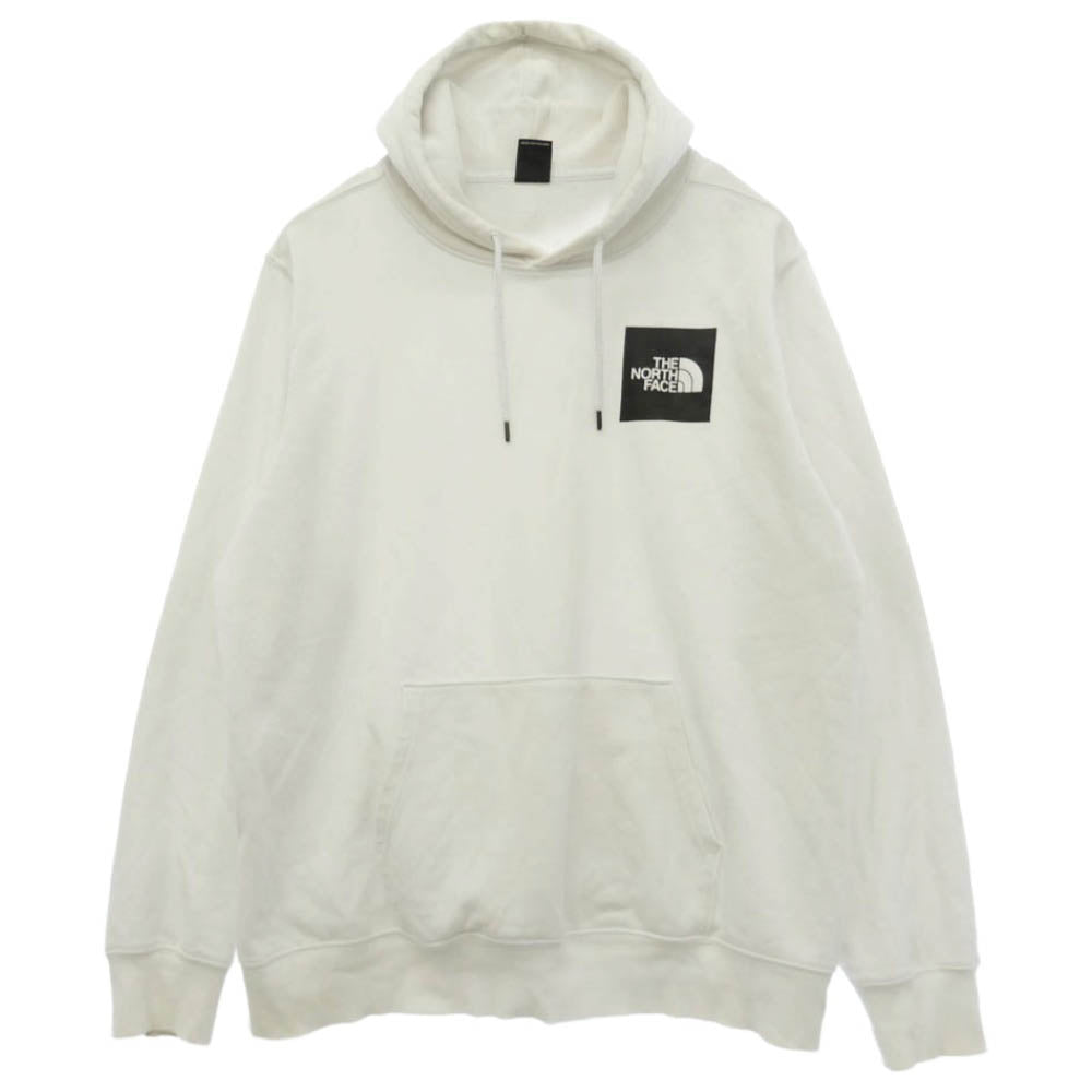 THE NORTH FACE ノースフェイス 509083 バックロゴ プルオーバー パーカー フーディー ホワイト系 XXL【中古】