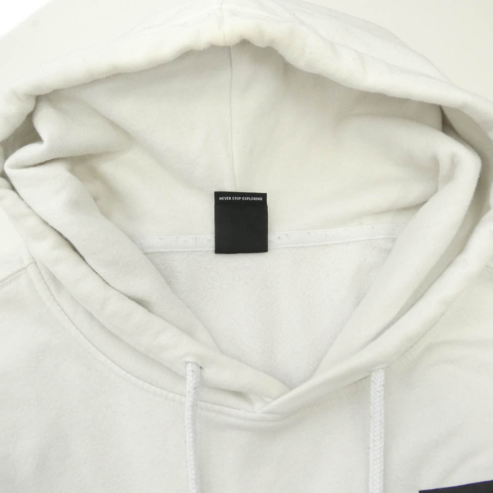 THE NORTH FACE ノースフェイス 509083 バックロゴ プルオーバー パーカー フーディー ホワイト系 XXL【中古】